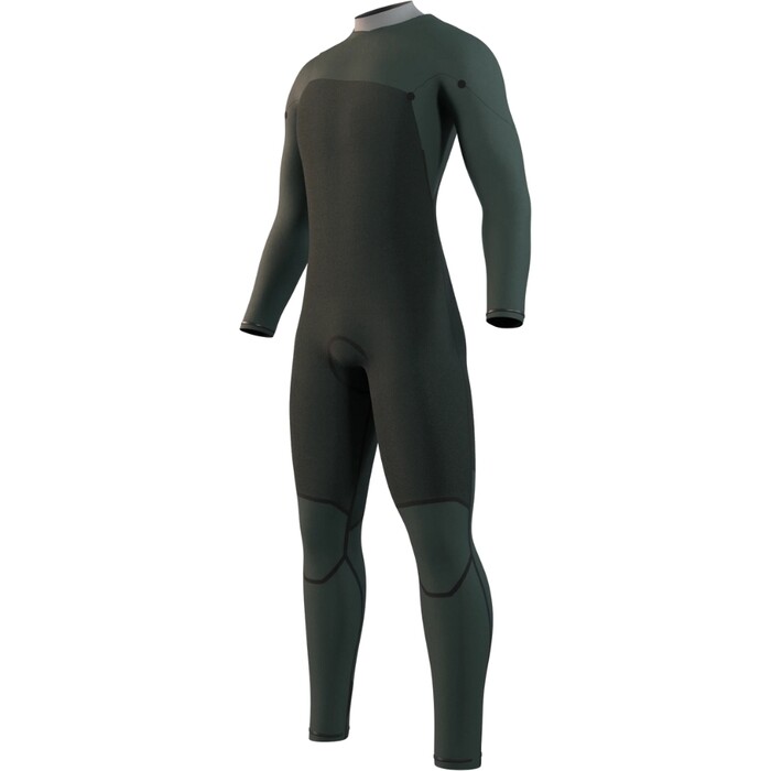 2025 Mystic Mens Motion 4/3mm Chest Zip Wetsuit 35000.250007 - Black